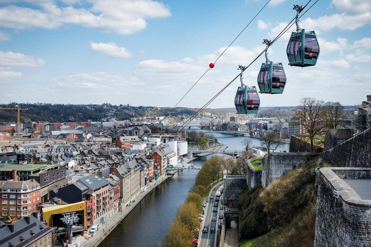 Arcadia - Peniche De Standing A Namur Avec Vue Sur La Citadelle 外观 照片